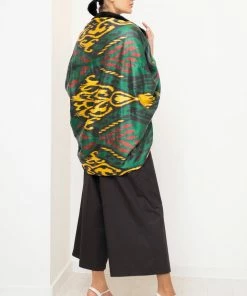 UZBEKISTAN Silk Ikat Shrug