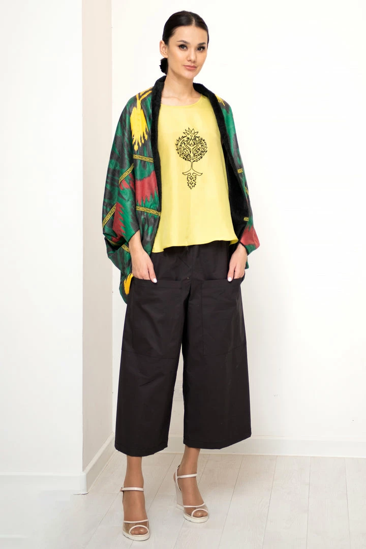 UZBEKISTAN Silk Ikat Shrug 5 UZBEKISTAN Silk Ikat Shrug