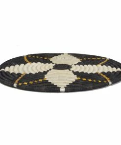 RWANDA HOME Gilded Black Hope Trivet