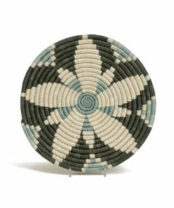 RWANDA Gray Green Hope Trivet HOME
