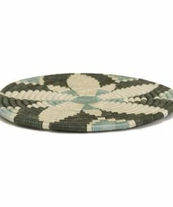 RWANDA Gray Green Hope Trivet HOME