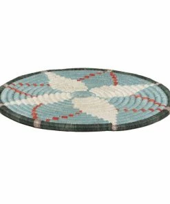RWANDA HOME Silver Blue + Ginger Trivet