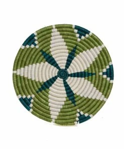 RWANDA Pastel Green Trivet HOME