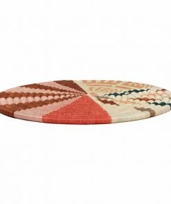 RWANDA Coral + Clay Fani Trivet