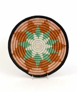 RWANDA Small Canyon Clay Burst Trivet