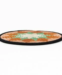 RWANDA Small Canyon Clay Burst Trivet