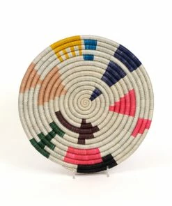 RWANDA HOME Small Neon Mtoto Trivet