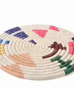 RWANDA HOME Small Neon Mtoto Trivet