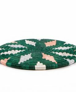 RWANDA HOME Jadi Metallic Floret Hot Pad