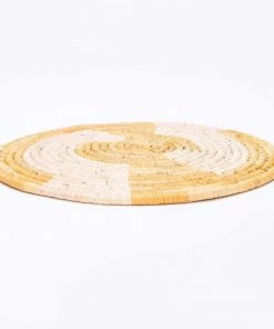 UGANDA HOME Mustard Geo Trivet