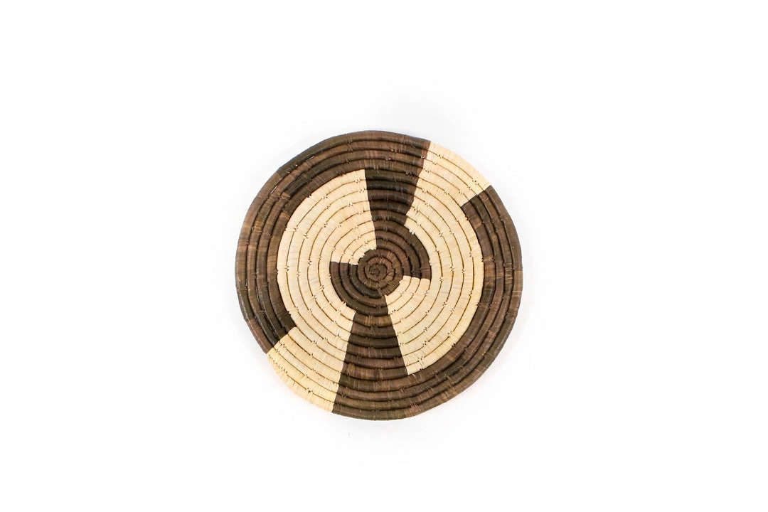 UGANDA 10" Cocoa Geo Trivet 3 UGANDA 10" Cocoa Geo Trivet