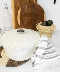 UGANDA 10" Cocoa Geo Trivet