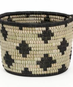 RWANDA Black Dafina Planter HOME