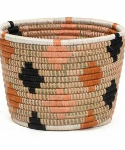 RWANDA HOME Dusty Peach Dafina Planter