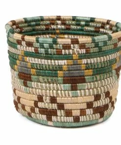 RWANDA 7" Ivy + Shades Of Sand Mwiba Planter