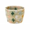 RWANDA 7" Floret Metallic Dafina Tapered Planter 2 RWANDA 7" Floret Metallic Dafina Tapered Planter