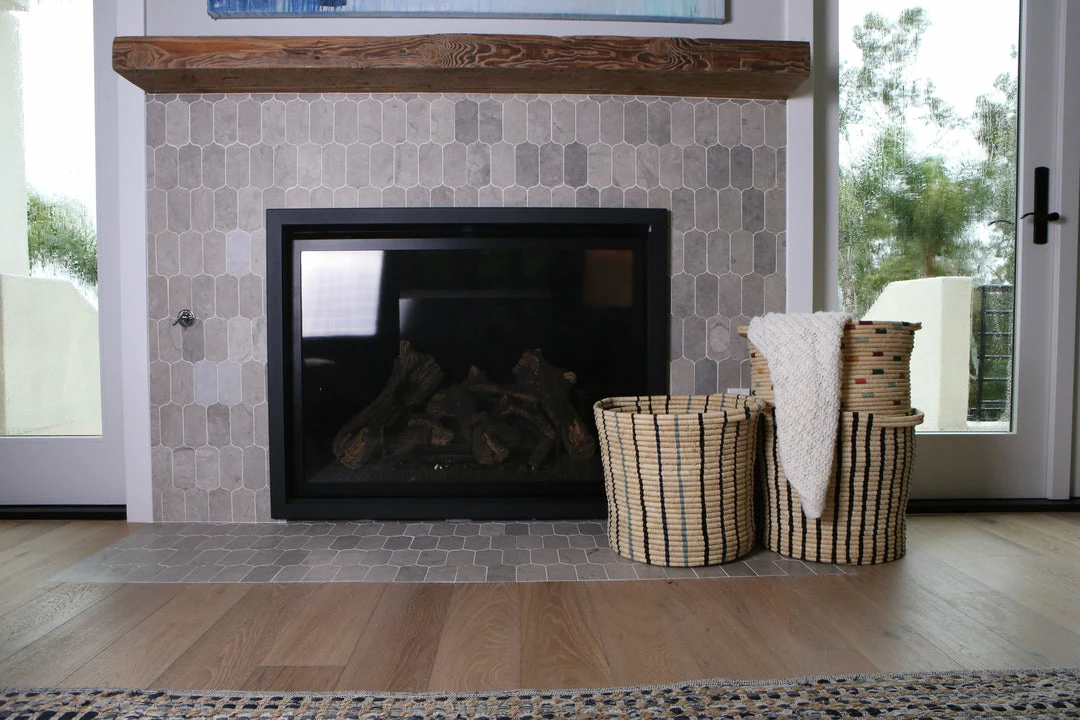 UGANDA Cool Striped Raffia Basket 4 UGANDA Cool Striped Raffia Basket