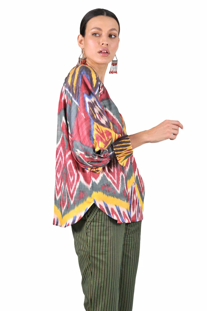 UZBEKISTAN Feruza Ikat Top 5 UZBEKISTAN Feruza Ikat Top