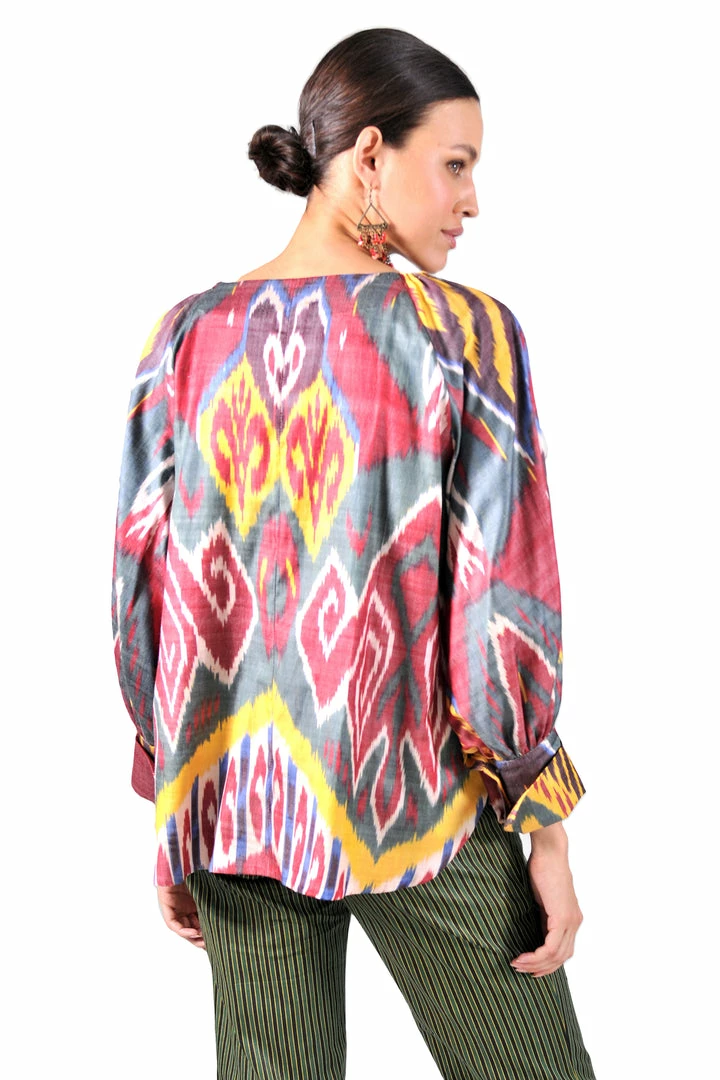 UZBEKISTAN Feruza Ikat Top 3 UZBEKISTAN Feruza Ikat Top