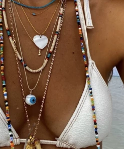 GREECE Tribal Chaolite Choker JEWELRY