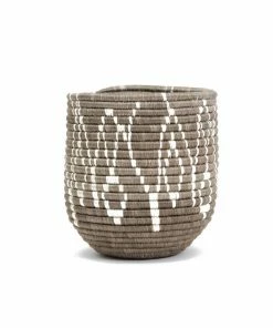 RWANDA HOME Light Taupe Dunia Vase