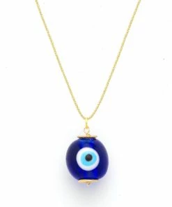 GREECE Evil Eye Pendant Necklace
