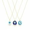 GREECE Evil Eye Pendant Necklace