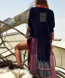 VIETNAM Red Dao Tribe Coat CLOTHING