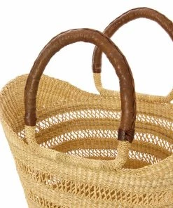 Natural Ghanaian Lacework Wing Shopper BAGS 9 Natural Ghanaian Lacework Wing Shopper BAGS