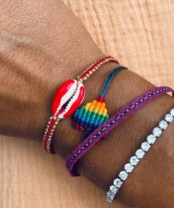 GREECE Tulip Cowrie Shell Bracelet