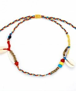 GREECE Safari Cowrie Shell Anklet
