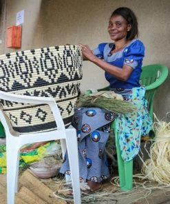 RWANDA Siena Large Floor Basket HOME 10 RWANDA Siena Large Floor Basket HOME