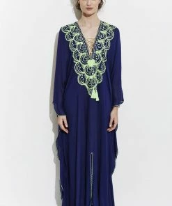 MOROCCO El Fenn Long Kaftan CLOTHING