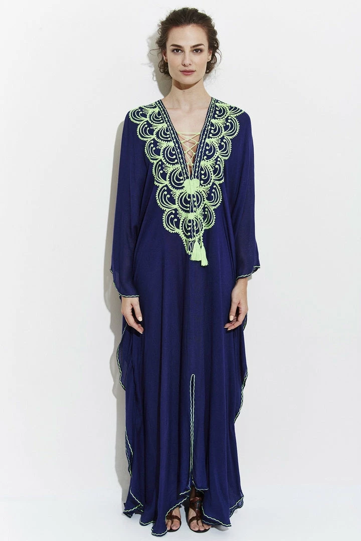 MOROCCO CLOTHING El Fenn Long Kaftan 14 MOROCCO CLOTHING El Fenn Long Kaftan