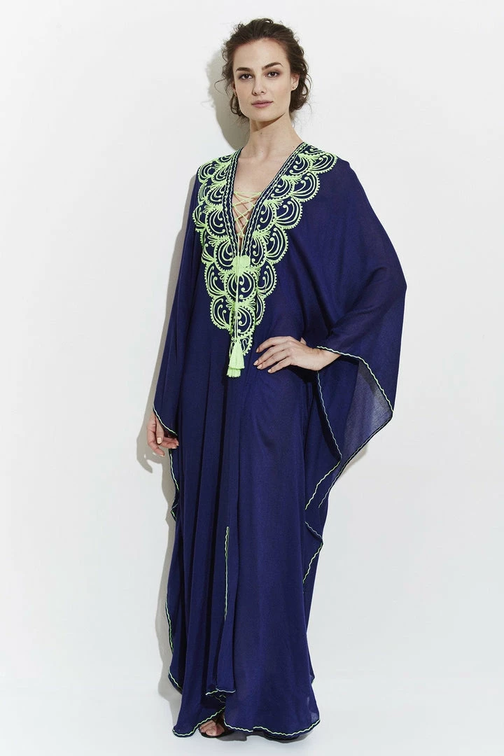 MOROCCO El Fenn Long Kaftan 11 MOROCCO El Fenn Long Kaftan