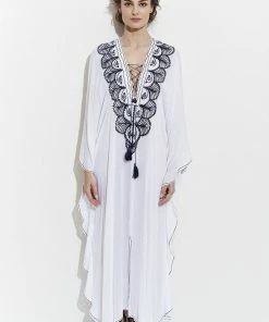 MOROCCO El Fenn Long Kaftan CLOTHING