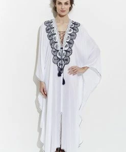 MOROCCO El Fenn Long Kaftan CLOTHING