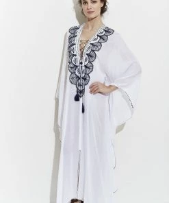 MOROCCO El Fenn Long Kaftan CLOTHING