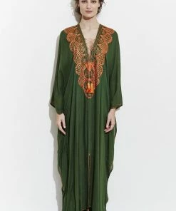 MOROCCO El Fenn Long Kaftan CLOTHING