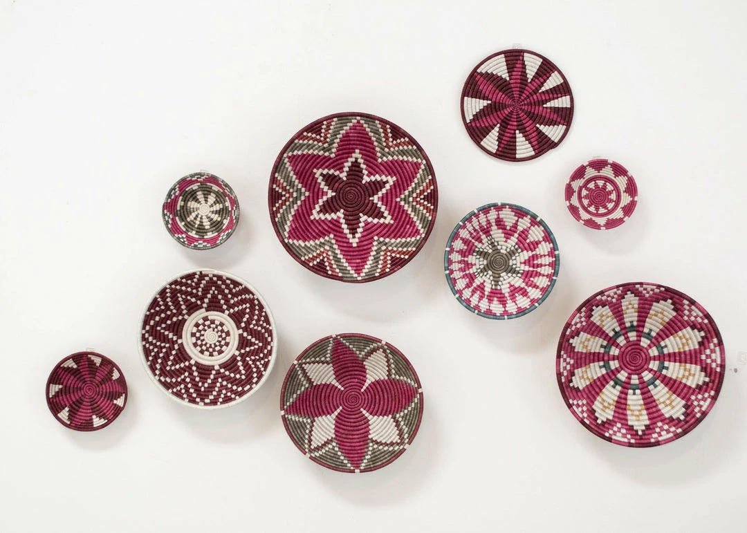 RWANDA Extra Large Mauve Fig Bowl HOME 7 RWANDA Extra Large Mauve Fig Bowl HOME