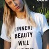UNITED STATES (Inner) Beauty Will Save The Word T-Shirt CLOTHING 2 UNITED STATES (Inner) Beauty Will Save The Word T-Shirt CLOTHING